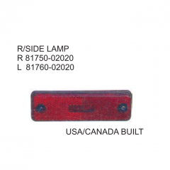 Toyota Corolla Sedan Wagon 1988-1992 Side lamp USA CANADA BUILT