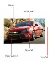 Toyota Camry USA SPORT Type 2015 Tail lamp